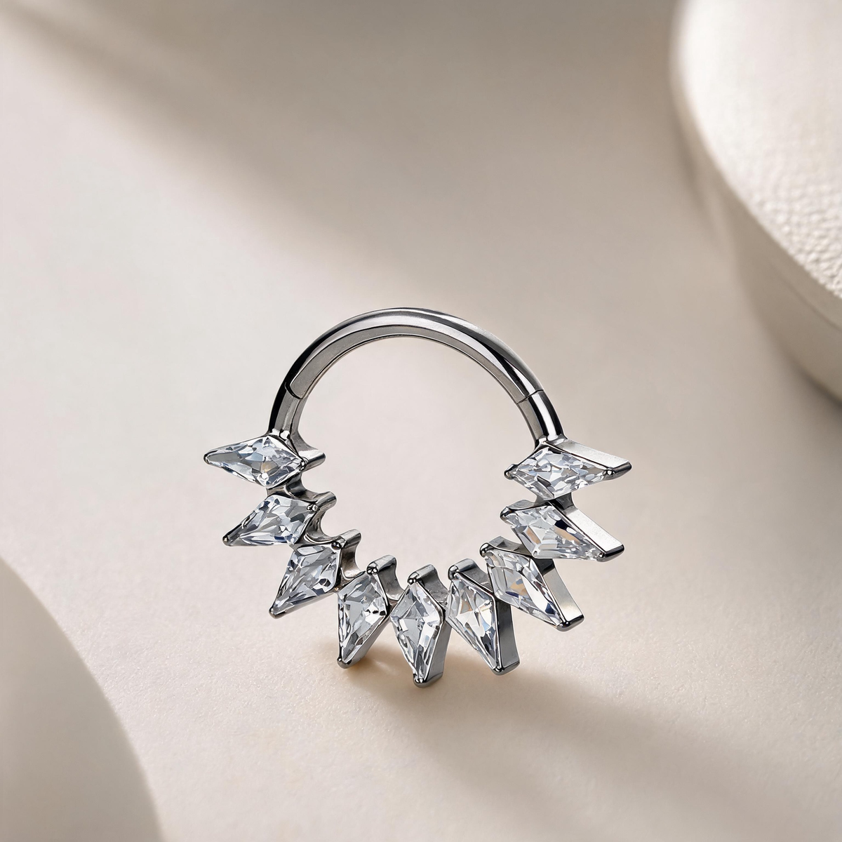 Titanium Septum Ring | Clicker Navel Jewelry