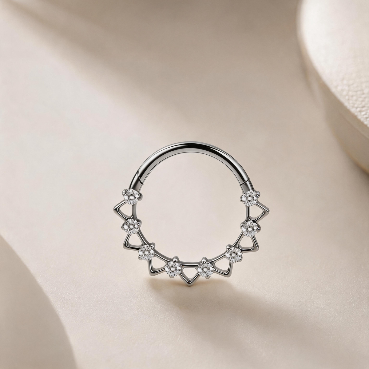 Titanium Septum Ring | Clicker Navel Jewelry