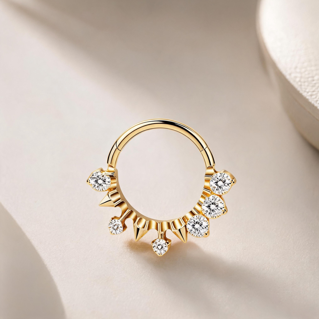 Titanium Septum Ring | Clicker Navel Jewelry
