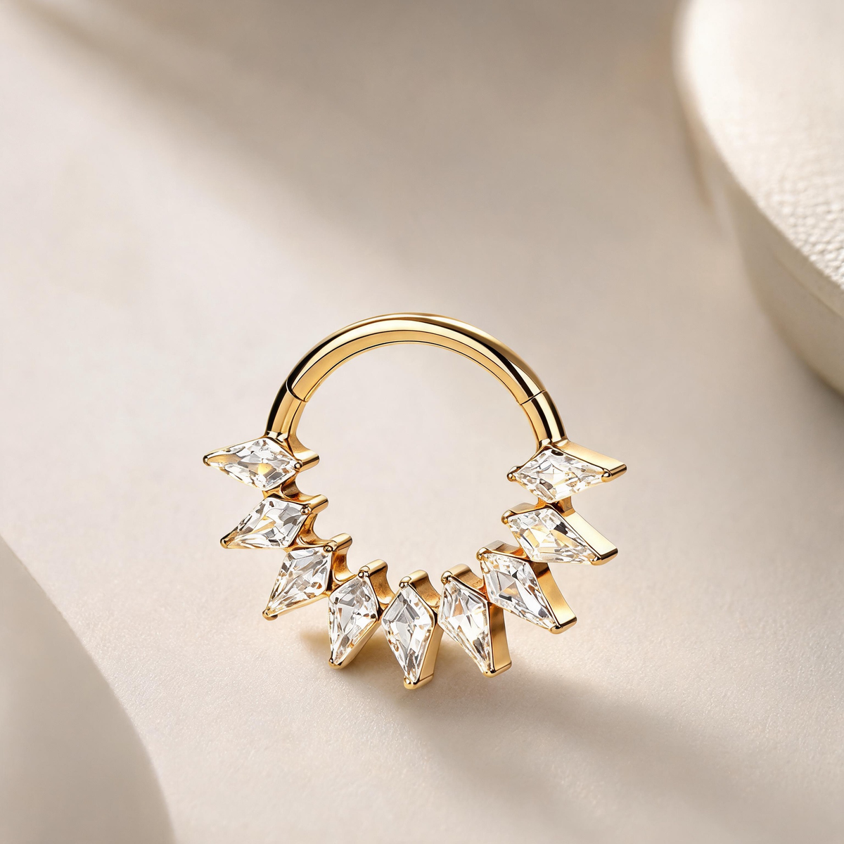 Titanium Septum Ring | Clicker Navel Jewelry