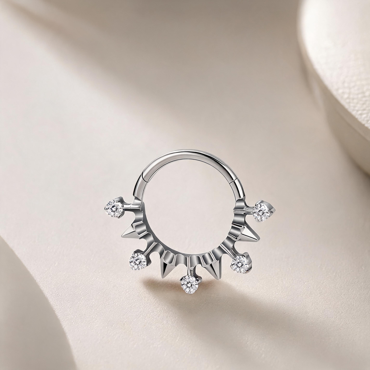 Titanium Septum Ring | Clicker Navel Jewelry