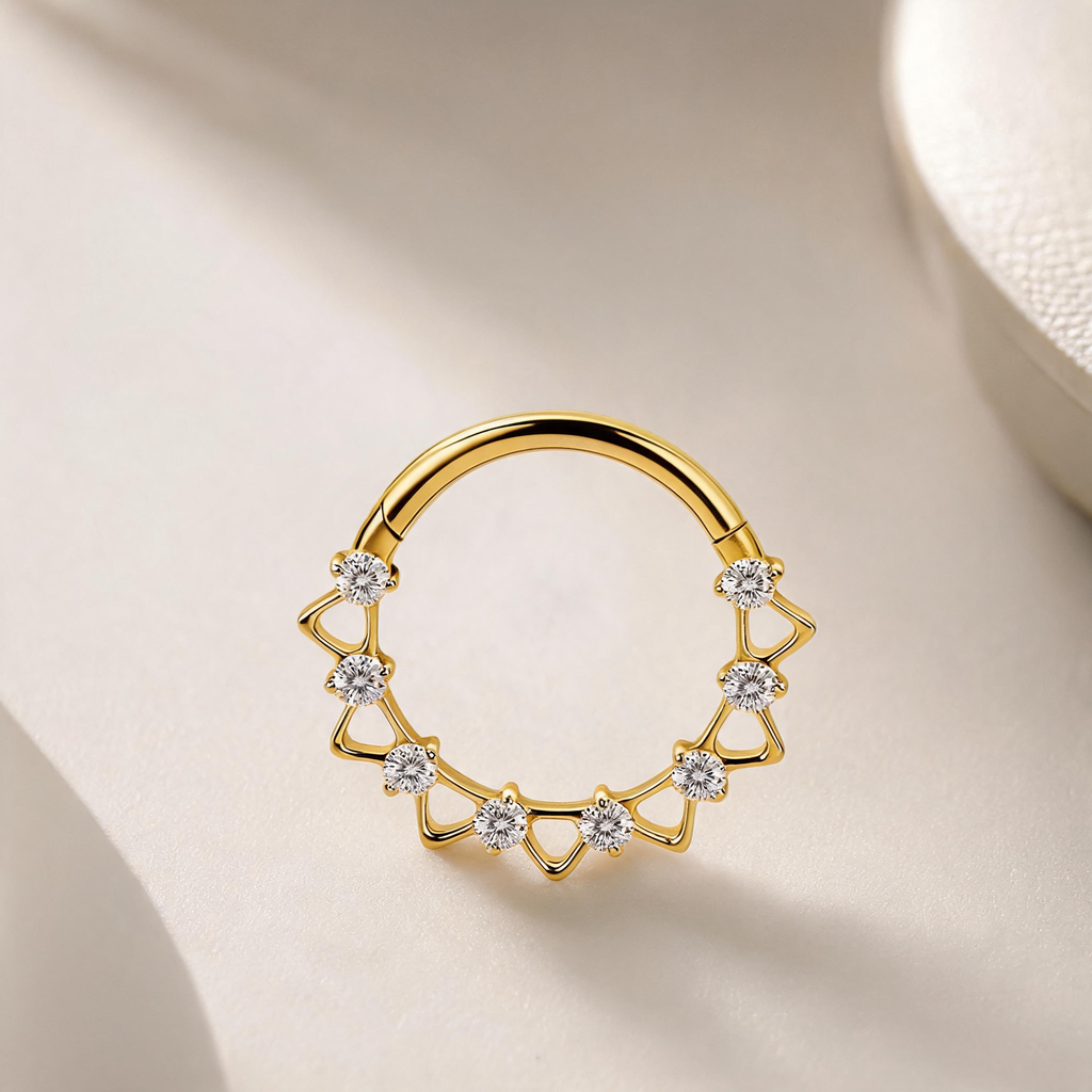 Titanium Septum Ring | Clicker Navel Jewelry