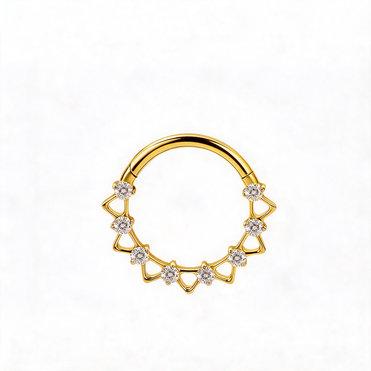 Titanium Septum Ring | Clicker Navel Jewelry
