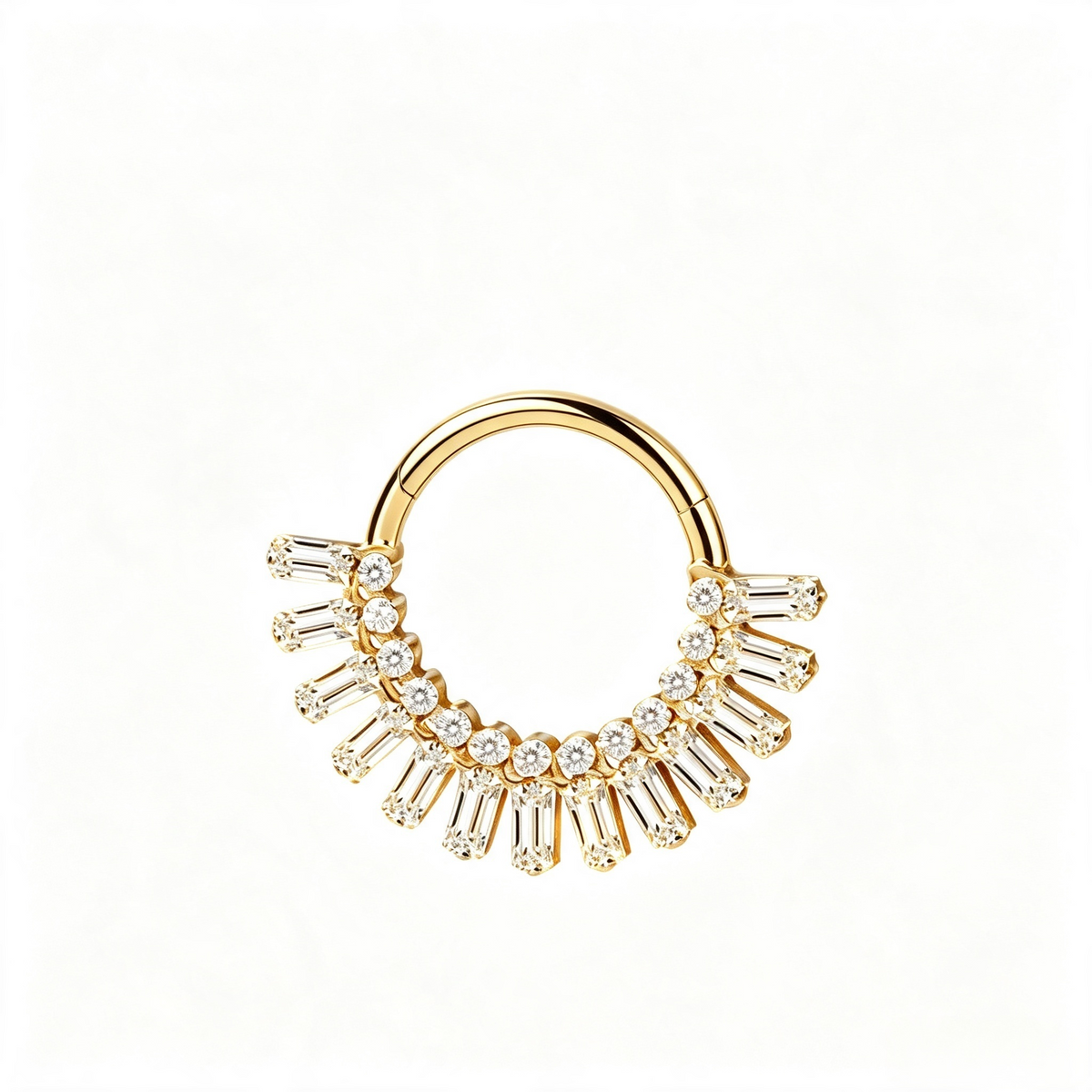 Titanium Septum Ring | Clicker Navel Jewelry