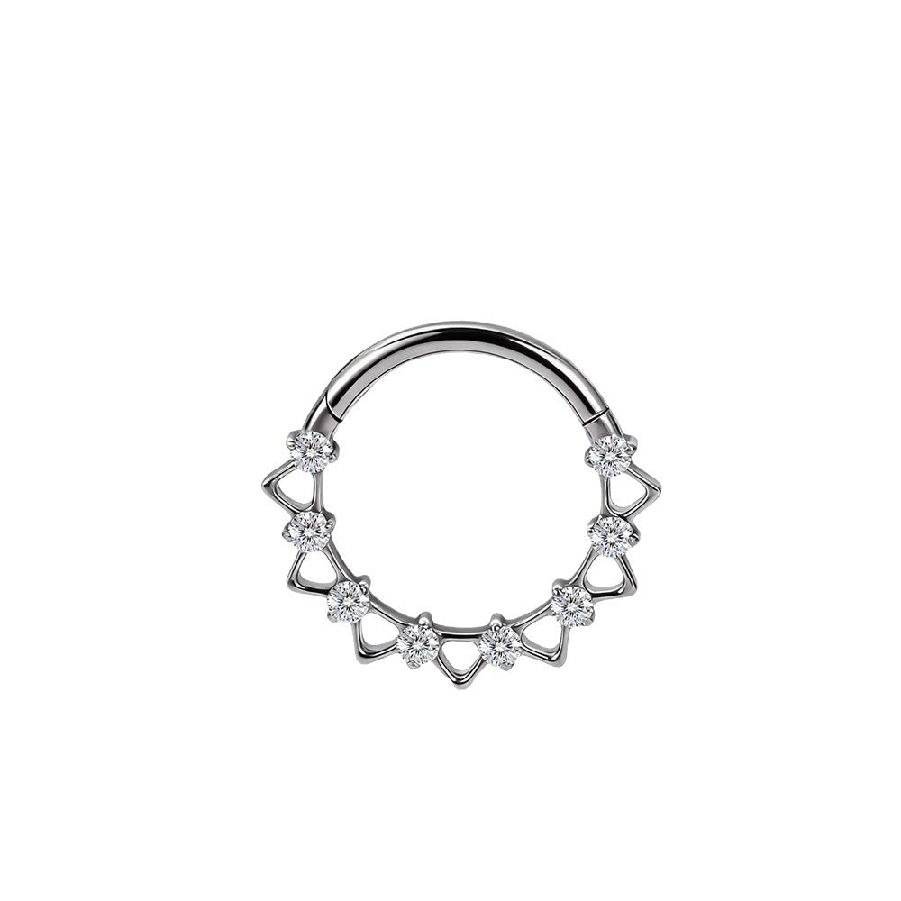 Titanium Septum Ring | Clicker Navel Jewelry