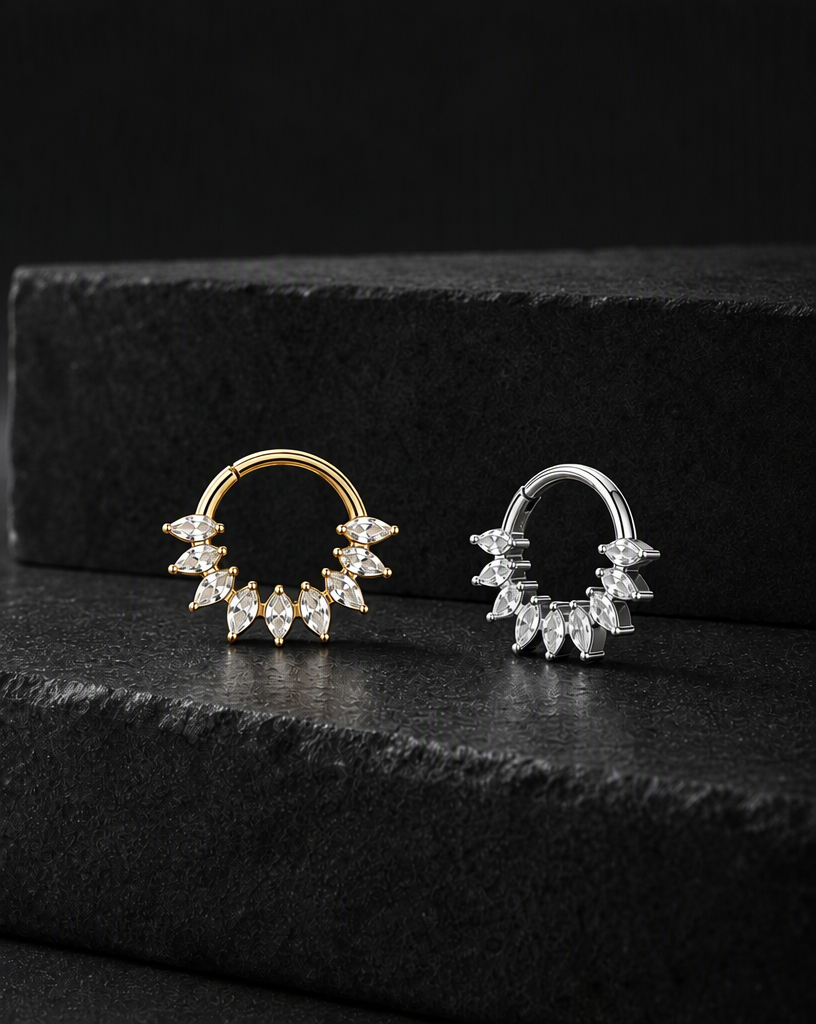 Titanium Septum Ring | Clicker Navel Jewelry